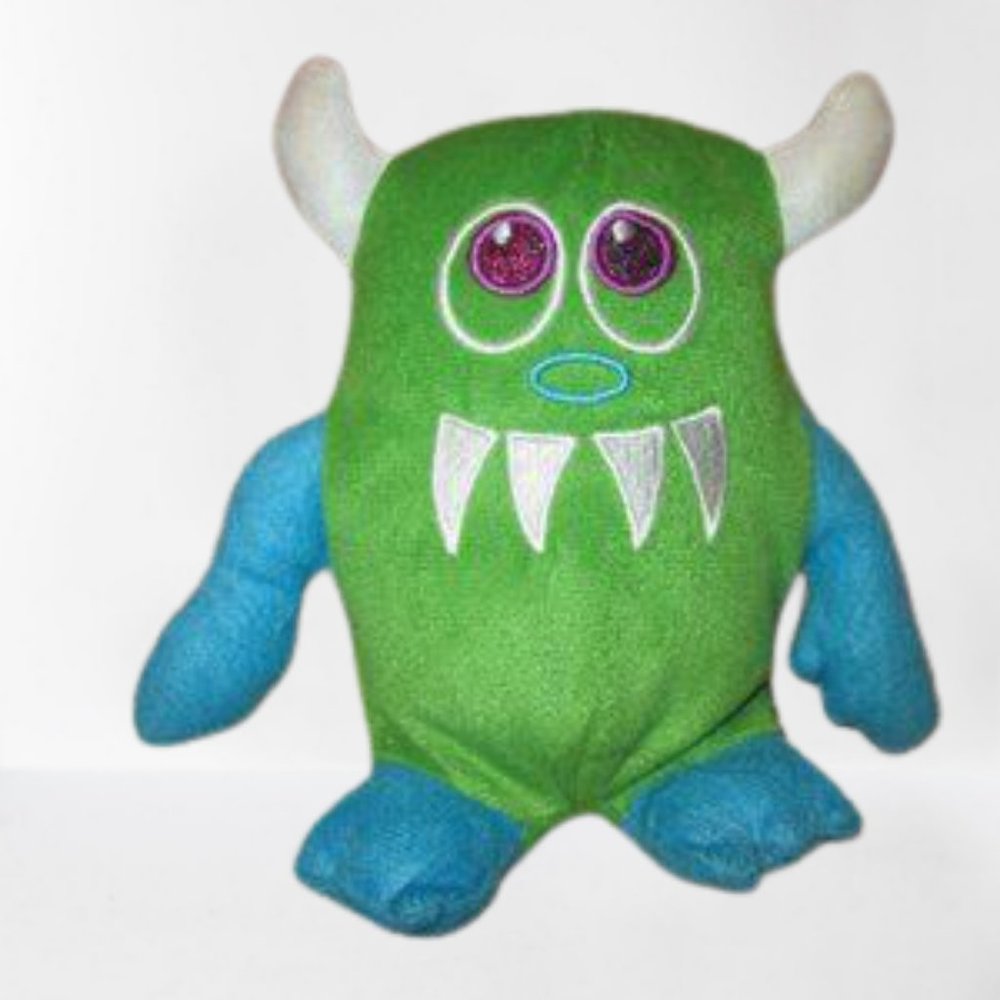 World 7" Green Monster  plush toys